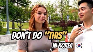 Things You Shouldn't Do in Korea