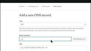 How to verify my domain with a DNS TXT record on WordPress.com