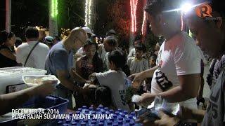 #ShareLove: Volunteer group feeds Manila's homeless on Christmas Eve