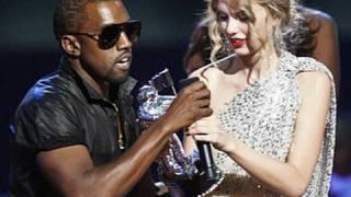 KANYE WEST INTERRUPTS TAYLOR SWIFT AT VMA'S