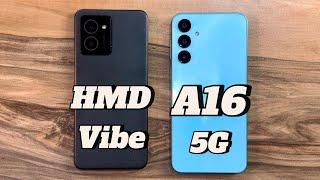 HMD Vibe vs Samsung Galaxy A16 5G