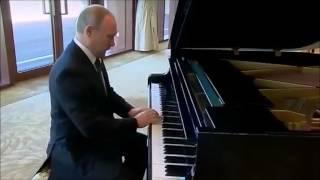 Путин играет на пианино Сектор газа Лирика