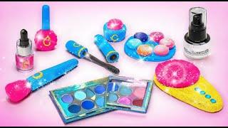 Cómo hacer un set de maquillaje brillante estilo princesa  Bricolaje fácil con arcilla 