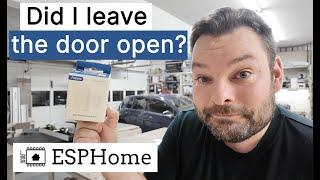 I have to stop leaving the garage door open by mistake | Home Assistant, ESPHome + Aqara Zigbee