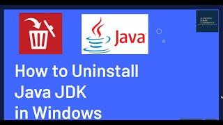 How to Uninstall Java (JDK) on Windows 10