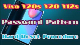 Hard Reset Vivo Y20s, Y20, Y12s Password || Pattern Problem Fix