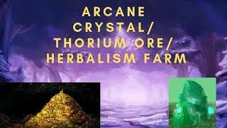 Modest Millions: Winterspring Arcane Crystal/Thorium Mining and Herbalism Farm