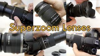 The Best All-In-One / Walkaround / Superzoom Lenses! 6 Lenses Compared (for Canon)