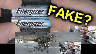 EEVblog #1350 - Fake Energizer Batteries?