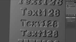 3D text in 3ds Max