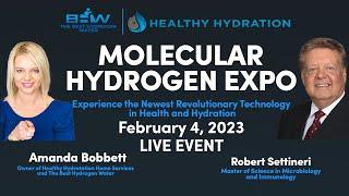 Molecular Hydrogen Expo | Health & Hydration | Robert Settineri | Amanda Bobbett