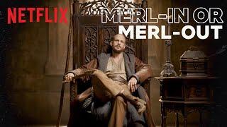 Merl-IN or Merl-OUT with Gustaf Skarsgård from Cursed