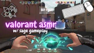 cozy ranked valorant ASMR w/ sage ️ | whispering, rain sounds