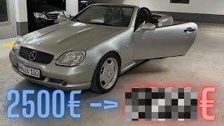 Projektkosten nach einem Jahr | Doch kein Schnäppchen? | Mercedes SLK 230 Kompressor R170