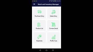 Stock and Inventory Manager