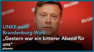 Linke zur Wahlnachlese der Landtagswahlen in Brandenburg