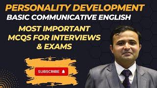 Personality Development | Basic Communicative English NEP Most Important MCQs for Interviews & Exams