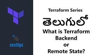 06 What is Terraform Backend? or What is Terraform Remote Statefile?