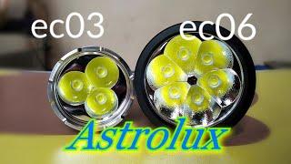 Beamshot test Astrolux ec03 & ec06 | senter super terang | brightest Flashlight