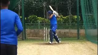 Bhim Sharki Batting Practice on net Ahead of CWCL2