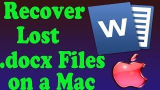 How to Find Unsaved or Lost Word Documents on a Mac