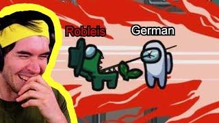 GERMAN JUEGA A AMONG US - MEJORES MOMENTOS CON (LENAY, ROBLEIS, DEMENTE...)