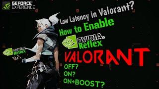 How to Enable Nvidia Reflex | Valorant New Update (Low Latency) | Performance Test