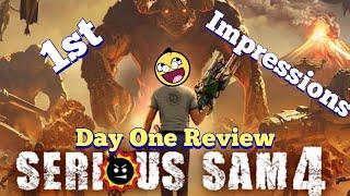 Serious Sam 4 is AWESOME! 1st Impressions Now on Xbox Gamepass and PlayStation Network #serioussam