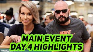 WSOP Main Event Day 4 Highlights with Farah Galfond, Mike Matusow and Aaron Zhang!