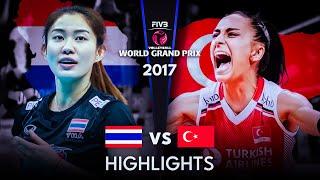 LEGENDARY MATCH | THAILAND vs TURKIYE | Women's Volleyball World Grand Prix 2017