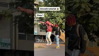 Air walk tutorial  #funk #remix #airwalk #tutorial #dance #shortsfyp #shorts #slickback #jubislide