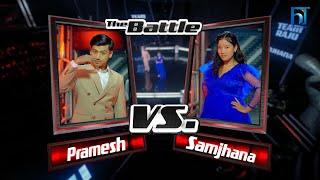 Pramesh Vs Samjhana "Babari Rang" | The Voice of Nepal Season 6 -2025