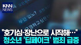 청소년 '딥페이크' 범죄 갈수록 심각 / KNN