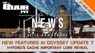 Elite Dangerous: New Features Announced for Odyssey in Update 7, Hyfords Cache Important Lore Reveal