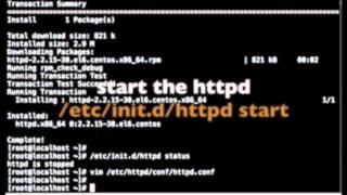 how to install configure apache httpd webserver on centos,rhel5