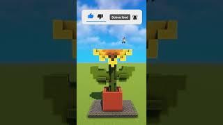 Minecraft: Making #sunflower #magma  in Minecraft #shorts #minecraft #minecraftshorts #trending #cow