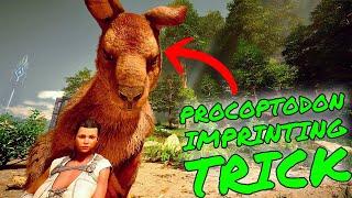 Procoptodon IMPRINTING TRICK!! How to get 100% Imprint on some Creatures!!!