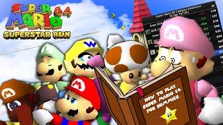 6 Idiots Try To "Speedrun" Super Mario 64