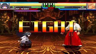 NICK54222 MUGEN: Homura Akemi (me) VS Geese Howard (Rematch)