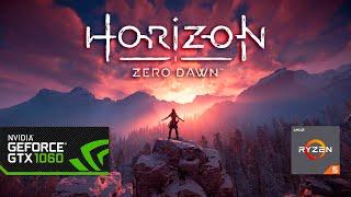 Horizon Zero Dawn | GTX 1060 6gb | Ryzen 5 2600 | FPS Test | All Settings