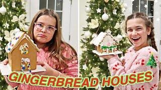GINGERBREAD HOUSE Decorating!! | CILLA AND MADDY