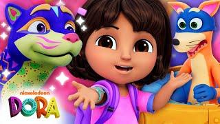 Dora's Fantastical Animal Rescues!  10 Minute Compilation | Dora & Friends