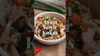 Cocok buat menu anak kosan ni! Resep Ayam Suwir Kukus #ayamsuwirkukus #resepayamkukus #ayamsuwir