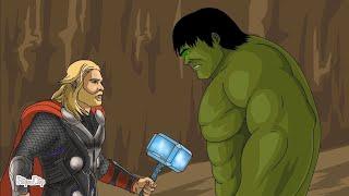 THOR vs HULK / Flipaclip animation