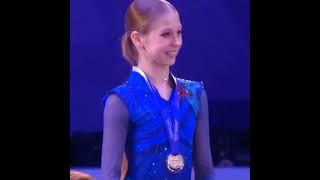 Winning is first place #фигурноекатание #figureskating #alexandratrusova #александратрусова