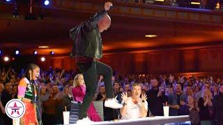 TOP 5 GOLDEN BUZZER Rap Auditions On Got Talent!