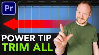 Trim multiple clips in Adobe Premiere Pro