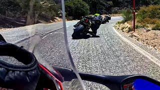 I'm Back With The Fastest Riders In California Aprilia Tuono leads the way