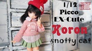 Распаковка малышки Корон 1/12 Picco EX-Cute Koron Snotty Cat IV AZONE