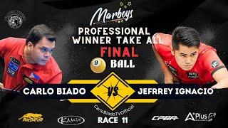 FINAL MARBOYS WTA Carlo Biado VS Jefrrey Ignacio Race 11